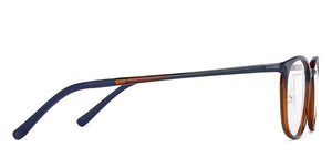 Blue Rectangle Full Rim Unisex Eyeglasses by Lenskart Air Online-204314