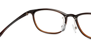 Blue Rectangle Full Rim Unisex Eyeglasses by Lenskart Air Online-204314