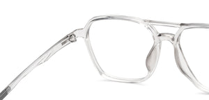 Transparent Aviator Full Rim Unisex Eyeglasses by Lenskart Air-149644