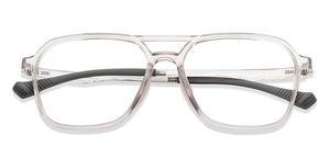 Transparent Aviator Full Rim Unisex Eyeglasses by Lenskart Air-149644
