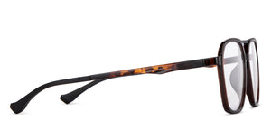 Brown Aviator Full Rim Unisex Eyeglasses by Lenskart Air-149645