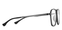 Load image into Gallery viewer, Black Aviator Full Rim Unisex Eyeglasses by Lenskart Air-149646