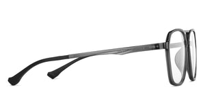 Black Aviator Full Rim Unisex Eyeglasses by Lenskart Air-149646