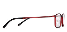 Load image into Gallery viewer, Maroon Rectangle Full Rim Unisex Eyeglasses by Lenskart Air Online-149727
