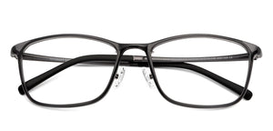 Grey Rectangle Full Rim Unisex Eyeglasses by Lenskart Air Online-149730