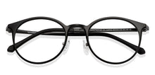 Load image into Gallery viewer, Black Round Full Rim Unisex Eyeglasses by Lenskart Air Online-149732