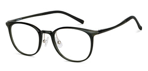 Green Round Full Rim Unisex Eyeglasses by Lenskart Air Online-149736