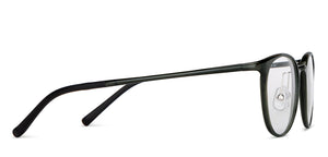 Green Round Full Rim Unisex Eyeglasses by Lenskart Air Online-149736