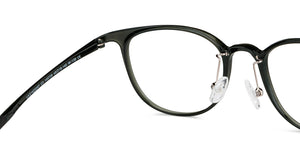 Green Round Full Rim Unisex Eyeglasses by Lenskart Air Online-149736