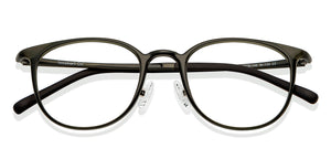 Green Round Full Rim Unisex Eyeglasses by Lenskart Air Online-149736
