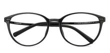 Load image into Gallery viewer, Black Round Full Rim Unisex Eyeglasses by Lenskart Air-205645