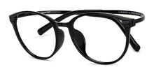Load image into Gallery viewer, Black Round Full Rim Unisex Eyeglasses by Lenskart Air-205645