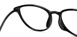 Black Round Full Rim Unisex Eyeglasses by Lenskart Air-205645
