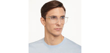Load image into Gallery viewer, Transparent Square Full Rim Unisex Eyeglasses by Lenskart Air-150083