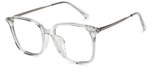 Transparent Square Full Rim Unisex Eyeglasses by Lenskart Air-150083