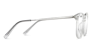 Transparent Square Full Rim Unisex Eyeglasses by Lenskart Air-150083