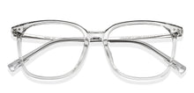 Load image into Gallery viewer, Transparent Square Full Rim Unisex Eyeglasses by Lenskart Air-150083