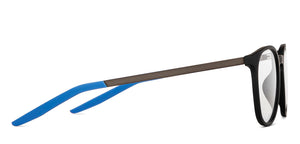 Blue Round Full Rim Unisex Eyeglasses by Lenskart Air-150468
