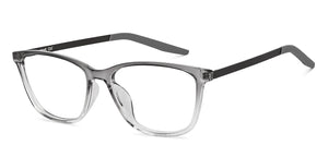 Gray Square Full Rim Unisex Eyeglasses by Lenskart Air-150475