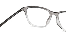 Load image into Gallery viewer, Gray Square Full Rim Unisex Eyeglasses by Lenskart Air-150475