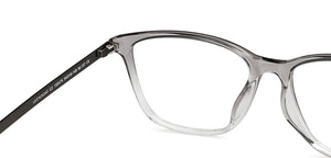 Gray Square Full Rim Unisex Eyeglasses by Lenskart Air-150475