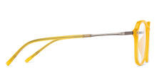 Load image into Gallery viewer, Yellow Rectangle Full Rim Unisex Eyeglasses by Lenskart Air Online-206273