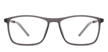 Load image into Gallery viewer, Gray Rectangle Full Rim Unisex Eyeglasses by Lenskart Air-219370