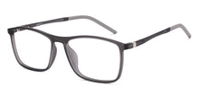 Load image into Gallery viewer, Gray Rectangle Full Rim Unisex Eyeglasses by Lenskart Air-219370