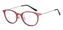 Load image into Gallery viewer, Pink Round Full Rim Unisex Eyeglasses by Lenskart Air Online-200084