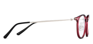 Pink Round Full Rim Unisex Eyeglasses by Lenskart Air Online-200084
