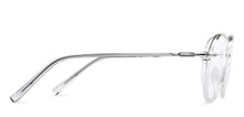 Load image into Gallery viewer, Transparent Round Full Rim Unisex Eyeglasses by Lenskart Air Online-205040