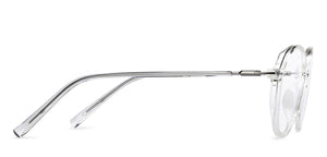 Transparent Round Full Rim Unisex Eyeglasses by Lenskart Air Online-205040