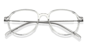 Transparent Round Full Rim Unisex Eyeglasses by Lenskart Air Online-205040