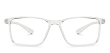 Load image into Gallery viewer, Transparent Rectangle Full Rim Unisex Eyeglasses by Lenskart Air Online-206020