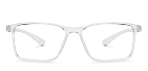 Transparent Rectangle Full Rim Unisex Eyeglasses by Lenskart Air Online-206020