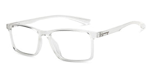 Transparent Rectangle Full Rim Unisex Eyeglasses by Lenskart Air Online-206020