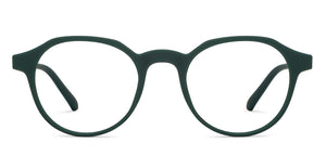 Green Round Full Rim Unisex Eyeglasses by Lenskart Air Online-206829