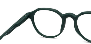 Green Round Full Rim Unisex Eyeglasses by Lenskart Air Online-206829