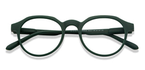 Green Round Full Rim Unisex Eyeglasses by Lenskart Air Online-206829