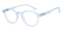 Load image into Gallery viewer, Blue Round Full Rim Unisex Eyeglasses by Lenskart Air-206830