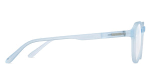 Blue Round Full Rim Unisex Eyeglasses by Lenskart Air-206830