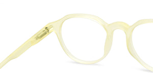 Yellow Round Full Rim Unisex Eyeglasses by Lenskart Air Online-207493