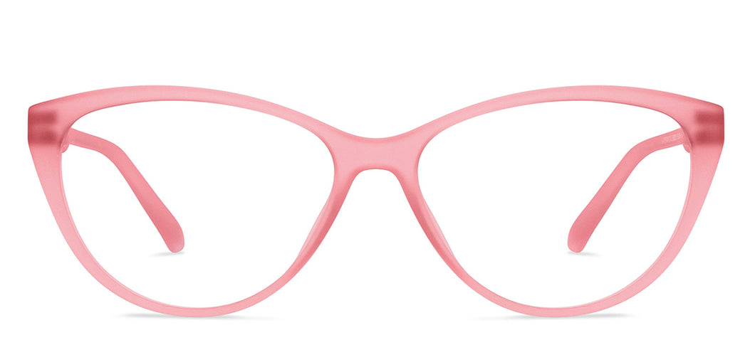 Pink Cat Eye Full Rim Women Eyeglasses by Lenskart Air-206833