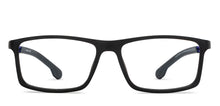 Load image into Gallery viewer, Black Rectangle Full Rim Unisex Eyeglasses by Lenskart Air Online-207552