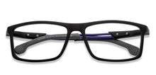 Load image into Gallery viewer, Black Rectangle Full Rim Unisex Eyeglasses by Lenskart Air Online-207552