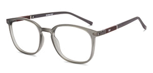 Grey Square Full Rim Unisex Eyeglasses by Lenskart Air-227626