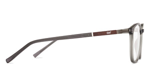 Grey Square Full Rim Unisex Eyeglasses by Lenskart Air-227626