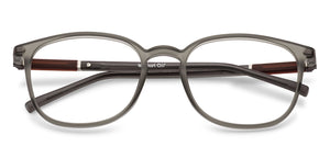 Grey Square Full Rim Unisex Eyeglasses by Lenskart Air-227626