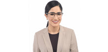 Load image into Gallery viewer, Grey Rectangle Full Rim Unisex Eyeglasses by Lenskart Air-209767
