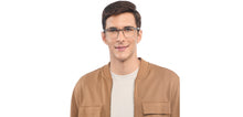 Load image into Gallery viewer, Grey Rectangle Full Rim Unisex Eyeglasses by Lenskart Air-209767